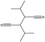 2,3-diisopropylsuccinonitrile Struktur