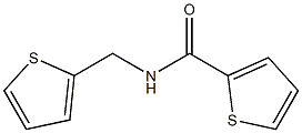 N2-(2-thienylmethyl)thiophene-2-carboxamide Struktur