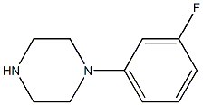 1-(3-Fluorphenyl)-piperazin Struktur