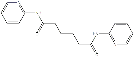 N1,N6-di(2-pyridyl)hexanediamide Struktur