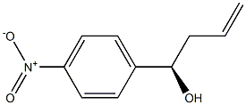 (R)-1-(4-NITRO-PHENYL)-BUT-3-EN-1-OL Struktur