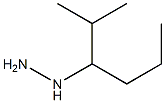 1-(2-methylhexan-3-yl)hydrazine Struktur