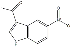 1-(5-nitro-1H-indol-3-yl)ethanone Struktur