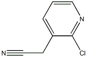 2-(2-Chloropyridine-3-yl)acetonitrile Struktur