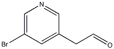 2-(5-bromopyridin-3-yl)acetaldehyde Struktur