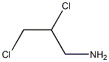 2,3-dichloropropan-1-amine Struktur