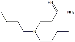 3-(dibutylamino)propanamidine Struktur