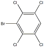 3-bromo-1,2,4,5-tetrachlorobenzene Struktur