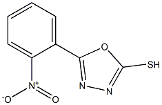 5-(2-NITROPHENYL)-1,3,4-OXADIAZOLE-2-THIOL Struktur