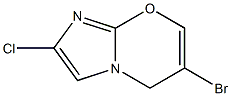 6-bromo-2-chloroH-imidazo[1,2-a]pyridine Struktur