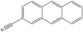 anthracene-2-carbonitrile Struktur