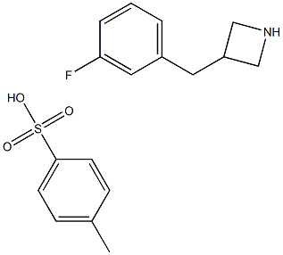 3-(3-fluorobenzyl)azetidine 4-methylbenzenesulfonate Struktur