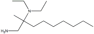 (1-amino-2-methylnonan-2-yl)diethylamine Struktur