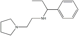 (1-phenylpropyl)[2-(pyrrolidin-1-yl)ethyl]amine Struktur