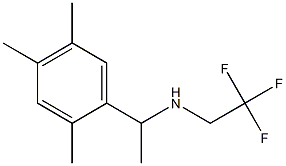 (2,2,2-trifluoroethyl)[1-(2,4,5-trimethylphenyl)ethyl]amine Struktur