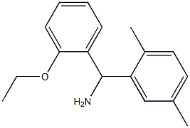 (2,5-dimethylphenyl)(2-ethoxyphenyl)methanamine Struktur