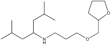 (2,6-dimethylheptan-4-yl)[3-(oxolan-2-ylmethoxy)propyl]amine Struktur