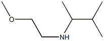 (2-methoxyethyl)(3-methylbutan-2-yl)amine Struktur