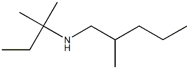 (2-methylbutan-2-yl)(2-methylpentyl)amine Struktur