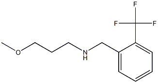 (3-methoxypropyl)({[2-(trifluoromethyl)phenyl]methyl})amine Struktur