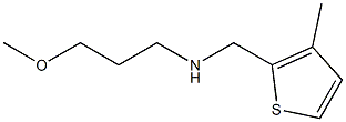 (3-methoxypropyl)[(3-methylthiophen-2-yl)methyl]amine Struktur