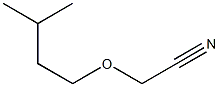 (3-methylbutoxy)acetonitrile Struktur