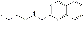 (3-methylbutyl)(quinolin-2-ylmethyl)amine Struktur