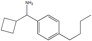 (4-butylphenyl)(cyclobutyl)methanamine Struktur