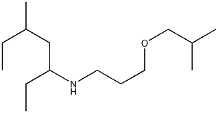 (5-methylheptan-3-yl)[3-(2-methylpropoxy)propyl]amine Struktur