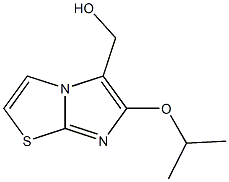 (6-isopropoxyimidazo[2,1-b][1,3]thiazol-5-yl)methanol Struktur