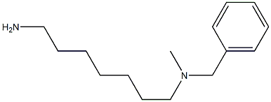 (7-aminoheptyl)(benzyl)methylamine Struktur