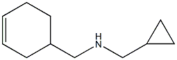 (cyclohex-3-en-1-ylmethyl)(cyclopropylmethyl)amine Struktur