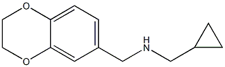 (cyclopropylmethyl)(2,3-dihydro-1,4-benzodioxin-6-ylmethyl)amine Struktur