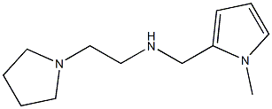 [(1-methyl-1H-pyrrol-2-yl)methyl][2-(pyrrolidin-1-yl)ethyl]amine Struktur