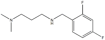 [(2,4-difluorophenyl)methyl][3-(dimethylamino)propyl]amine Struktur