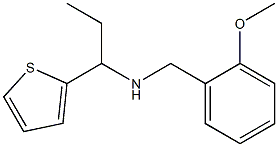 [(2-methoxyphenyl)methyl][1-(thiophen-2-yl)propyl]amine Struktur