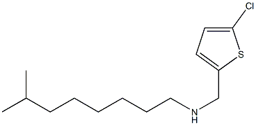 [(5-chlorothiophen-2-yl)methyl](7-methyloctyl)amine Struktur