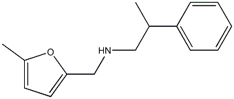 [(5-methylfuran-2-yl)methyl](2-phenylpropyl)amine Struktur