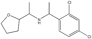 [1-(2,4-dichlorophenyl)ethyl][1-(oxolan-2-yl)ethyl]amine Struktur