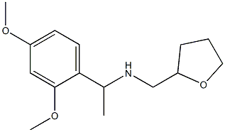 [1-(2,4-dimethoxyphenyl)ethyl](oxolan-2-ylmethyl)amine Struktur