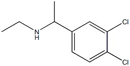 [1-(3,4-dichlorophenyl)ethyl](ethyl)amine Struktur