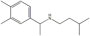 [1-(3,4-dimethylphenyl)ethyl](3-methylbutyl)amine Struktur