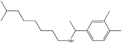 [1-(3,4-dimethylphenyl)ethyl](7-methyloctyl)amine Struktur