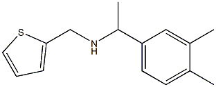 [1-(3,4-dimethylphenyl)ethyl](thiophen-2-ylmethyl)amine Struktur