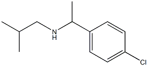 [1-(4-chlorophenyl)ethyl](2-methylpropyl)amine Struktur