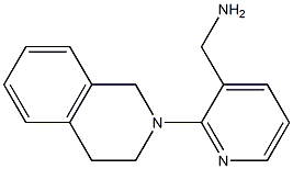 [2-(3,4-dihydroisoquinolin-2(1H)-yl)pyridin-3-yl]methylamine Struktur