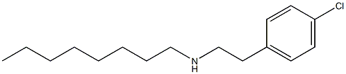 [2-(4-chlorophenyl)ethyl](octyl)amine Struktur