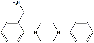 [2-(4-phenylpiperazin-1-yl)phenyl]methanamine Struktur