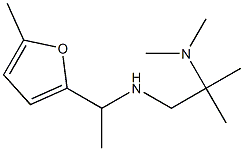 [2-(dimethylamino)-2-methylpropyl][1-(5-methylfuran-2-yl)ethyl]amine Struktur