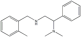 [2-(dimethylamino)-2-phenylethyl][(2-methylphenyl)methyl]amine Struktur